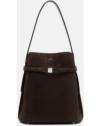 TOTEME - Bolso Saco De Ante Con Cinturon - Lyst