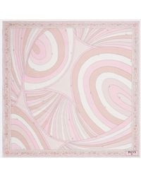 PUCCI - Iride Silk Twill Scarf - Lyst