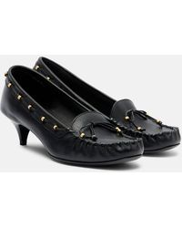 KHAITE - Milly 45 Leather Pumps - Lyst
