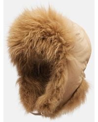 Yves Salomon - Shearling-Trimmed Down Hat - Lyst