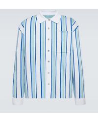 Jacquemus - Camisa a rayas La Chemise Maille Polo - Lyst