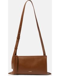 Jil Sander - Empire Small Leather Shoulder Bag - Lyst