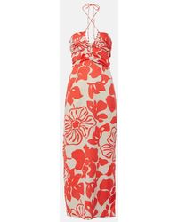 Faithfull The Brand - Tortugas Floral Linen Maxi Dress - Lyst