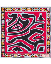 PUCCI - Labirinto Silk Twill Scarf - Lyst