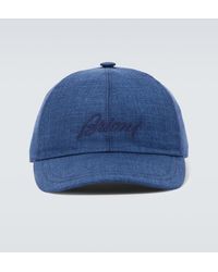 Brioni - Cappello da baseball in seta, cashmere e lino - Lyst