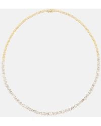 Suzanne Kalan - Halskette aus 18kt Gelbgold mit Diamanten - Lyst