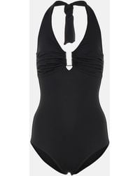 Melissa Odabash - Tampa Halterneck Swimsuit - Lyst