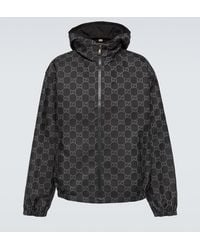 Gucci - GG Reversible Ripstop Jacket - Lyst