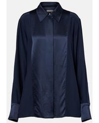 JOSEPH - Childs Silk Satin Shirt - Lyst
