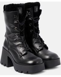 Bogner - Seoul Shearling-lined Combat Boots - Lyst