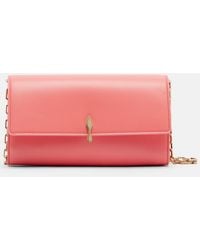 Christian Louboutin - Bettina Small Leather Wallet On Chain - Lyst