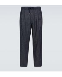 Brunello Cucinelli - Pantaloni chino di jeans - Lyst