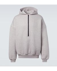 Fear Of God - Sudadera En Mezcla De Algodon Con Cremallera Parcial - Lyst