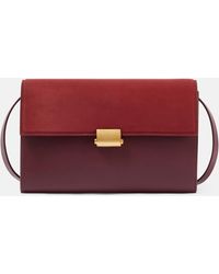 The Row - Laurie Leather Crossbody Bag - Lyst