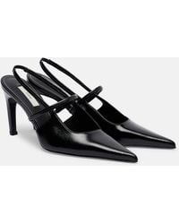 TOTEME - Leather Slingback Pumps - Lyst