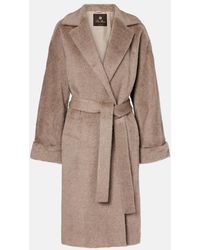 Loro Piana - Maria Alpaca And Wool Wrap Coat - Lyst