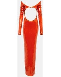 LAQUAN SMITH - Robe Mit Pailletten - Lyst
