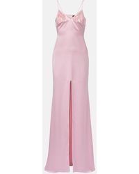 David Koma - Sequined Satin Gown - Lyst