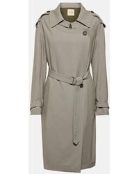 Tod's - Belted Trench Coat - Lyst