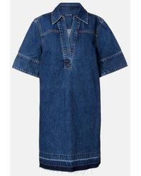Veronica Beard - Denim Shirt Dress - Lyst