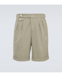 Brunello Cucinelli - Cotton Bermuda Shorts - Lyst