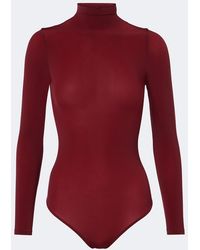 Wolford - Buenos Aires Turtleneck Jersey Bodysuit - Lyst
