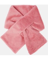 Max Mara - Full Alpaca Wool-Blend Teddy Scarf - Lyst
