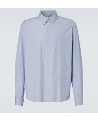 Our Legacy - Beyond Striped Cotton Poplin Shirt - Lyst