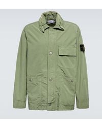 Stone Island - Twill Field Jacket - Lyst