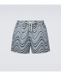 Frescobol Carioca - Rio Printed Swim Trunks - Lyst