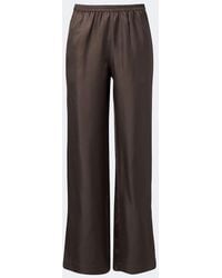 Loulou de Saison - Alera Silk Wide-Leg Pants - Lyst
