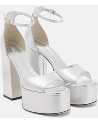 Paris Texas - Tatiana Leather Platform Sandals - Lyst