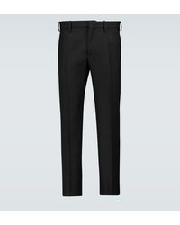 WARDROBE.NYC Wool Formal Pants - Black