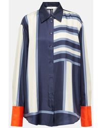 SIR. - Dazed Printed Silk Shirt - Lyst