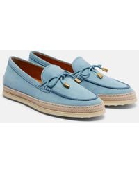 Tod's - Suede Driving Shoes - Lyst