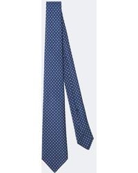 Kiton - Krawatte Aus Seide - Lyst