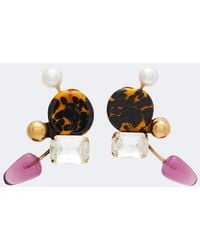 Dries Van Noten - Embellished Earrings - Lyst