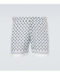 Orlebar Brown - Bulldog Printed Swim Trunks - Lyst