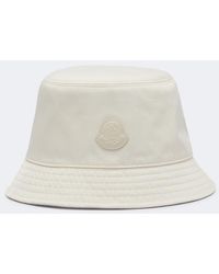 Moncler - Cappello Da Pescatore Con Logo - Lyst