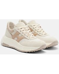 Hogan - H669 Suede Sneakers - Lyst