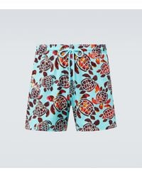 Vilebrequin - Moorise Printed Swim Trunks - Lyst