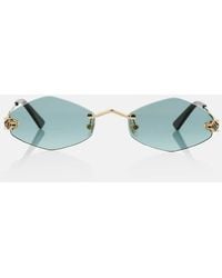 Cartier - Sonnenbrille Panthere De Cartier - Lyst