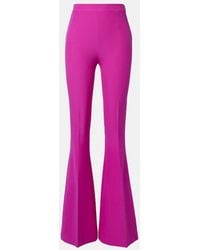 Safiyaa - High-Waisted Flared Pants - Lyst
