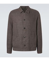 Sunspel - Cotton And Linen Jacket - Lyst
