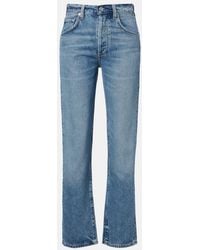Citizens of Humanity - Baretta High-Rise Straight Jeans - Lyst