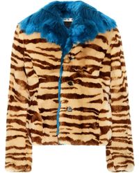 Marni Chaqueta de pelo estampada - Multicolor