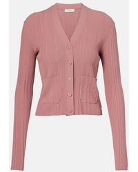 JOSEPH - Sinai Plisse Cardigan - Lyst
