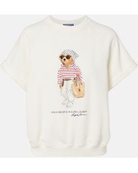 Polo Ralph Lauren - Polo Bear Cotton-Blend Top - Lyst