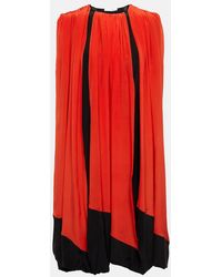 The Row - Althea Silk Tunic Top - Lyst