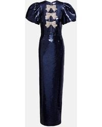 Rebecca Vallance - Vestido De Fiesta Cressida Con Lentejuelas - Lyst